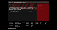 Desktop Screenshot of blog.deluxetelevision.com